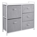 AMAZON BASICS КОМОД 83 X 29 X 77 СМ, БЕЛЫЙ