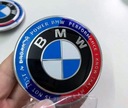 ŽENKLELIS NA VARIKLIO DANGTĮ DANGTĮ EMBLEMA BMW 50 TUNING nuotrauka 8