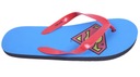 Modré žabky Superman 44-45 Materiál pena