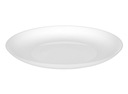 ТАРЕЛКА ПЛАСТИКОВАЯ ПЛОСКАЯ ОБЕДЕННАЯ 22СМ БЕЛАЯ КРУГЛАЯ