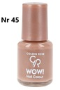 Краска для ногтей Golden Rose Wow 6 мл 45