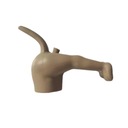 Многоразовые резиновые колпачки для зубной пасты, дозатор для крышек для отходов, коричневый цвет