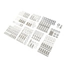 211 SZT. KIT BOLTS SZESCIOKATNYCH ENGINE ZE STEEL STAINLESS STEEL LX  photo 13