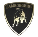 Наклейка LAMBORGHINI Emblem золото 27х30мм