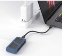 HUB USB-C UNI 8w1 4K HDMI LAN 1000 Mb/s PD 100W USB 3.0 SD/TF IPAD MACBOOK Producent UNI