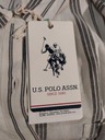 U.S. Polo Assn. košeľové šaty pruhované gombíky M Dominujúca farba viacfarebná