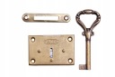 МЕБЕЛЬНЫЙ ЗАМОК ОТ ПЕРЕГРУЗКИ 30 КЛЮЧ латунь