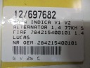 TATA INDICA V1 V2 ALTERNATEUR 284215400101 1,4photo 8