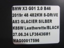 BMW X3 G01 G02 G30 G05 FILTRE AIR CHÂSSIS FILTRE 8620473 13718620473photo 10