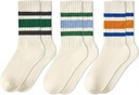 Ponožky pruhované Ponožky vintage crew Kód výrobcu 879yuu