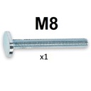 1 szt. śruba typu T M8 gwint 50mm