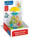 CLEMENTONI CAROUSEL SPINNING Animals с разноцветными шариками для малышей