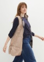 ДЛИННЫЙ СТЕГАНЫЙ ЖИЛЕТ НА ПУГОВИЦАХ BONPRIX 40