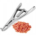 Набор для кастрации Эластратор с щипцами. 500 резинок