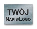 TABLICZKA informacyjna TWÓJ TEKST napis LOGO A4