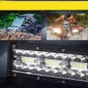 ГАЛОГЕН ПРОТИВОТУМАННАЯ ФАРА РОБОЧА СВЕТОДИОДНЫЕ 12V 24V 240W МОЩНАЯ OFFROAD QUAD 6000K  фото 9