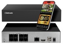 СЕТЕВОЙ NVR РЕГИСТРАТОР IP-МОНИТОРИНГА 9 КАНАЛОВ 8XPOE 8MPx 4K HDMI