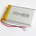 Baterie Akumulátor 1200mAh 3.7V Li-Poly Napětí 3.7 V