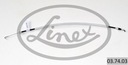 LANKO ZÁMKU DVERÍ AUDI (ĽAVÁ PREDNÁ ČASŤ) Výrobca dielov Linex