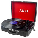 ПОРТАТИВНЫЙ ЧЕМОДАН Проигрыватель проигрывателя 33 45 78 AKAI ATT-E10 AUX USB SD