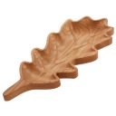 Деревянный поднос, сырная доска LEAF 35см