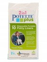 POTETTE PLUS 10 ОДНОРАЗОВЫХ ВСТАВОК ДЛЯ ГОРШКА