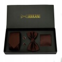 МУЖСКОЙ МУСКЕТ + галстук + ПОССЕТ + булавки коричневый