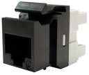 Разъем RJ45 6 keystone PowerCAT 6 черный MOLEX