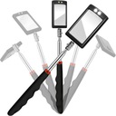 ТЕЛЕСКОПИЧЕСКОЕ КОНТРОЛЬНОЕ ЗЕРКАЛО НА СОЕДИНЕНИИ, ПОДСВЕТКА СВЕТОДИОДНЫМИ ДИОДАМИ 88 СМ