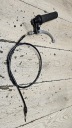 YAMAHA RD 50 RD50 LEVERAGE GRIP HANDLE CABLE FASTENERS  photo 4