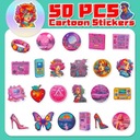 ВОДОНЕПРОНИЦАЕМЫЕ НАКЛЕЙКИ STICKERBOMB MIX NICE KAWAI КОРЕЙСКИЙ СТИЛЬ 50шт.