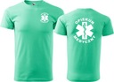 Pánske lekárske tričko Zdravotnícky pracovník Kvalitné tričko pre opatrovateľa M Výstrih okrúhly