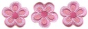 Цветы розы, 3 шт., нашивка с цветочной вышивкой, термо для пижамы, нагрудник S