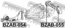 BLOQUE SILENCIOSO DIFERENCIAL MERCEDES VITO/VIANO 03-14 /TYLNA/ 