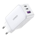 СЕТЕВОЕ ЗАРЯДНОЕ УСТРОЙСТВО UGREEN БЛОК ПИТАНИЯ CUB 2X USB-C, USB-A 3.0 PD QC GAN 65 Вт