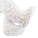 БЕЛЫЕ АЖУРНЫЕ КОЛГОТКИ НА КРЕЩЕНИЕ ГОДОВЫХ ДЕТЕЙ, ЛЕТО 80-86 ГГ.