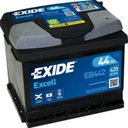 Аккумулятор Exide Excell 12В 44Ач 420А P+ EB442 ВОЗМОЖНА ДОСТАВКА УСТАНОВКА