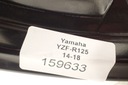 Yamaha YZF-R125 14-18 Felga tył 17&quot;x3.75 Waga produktu z opakowaniem jednostkowym 7 kg