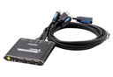 Przełącznik KVM HDMI 4K 1080p 3x USB 2.0 10.2Gbps