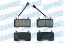 PADS BRAKE SAMKO 5SP2070 photo 1 - milautoparts-fr.ukrlive.com