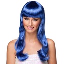 ДЛИННЫЙ ПАРИК С ЧЕЛКОЙ SUPER BLUE 85876
