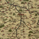 Карта ЧЕХИЯ 30x40см 1592 г. М29