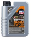 8972 LIQUI MOLY TOP TEC 4200 НОВОЕ ПОКОЛЕНИЕ 5W30 1л