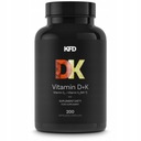 KFD Vitamín D3+K2 (MK-7 s natto), 200 kapsúl