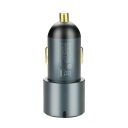 ХВІРТКА ЗАРЯДНИЙ ПРИСТРІЙ АВТОМОБІЛЬНА CC-40Q 12V - 24V USB QC3.0 / 2X USB-C PD 60W  (18508715233) фото min 7