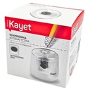 Электрическая точилка с контейнером Kayet белого цвета.