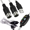 MIDI IN - MIDI OUT USB-адаптер ИНТЕРФЕЙС 5 DIN