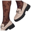 MOKASYNY PÓŁBUTY DAMSKIE WSUWANE MODNA SPRZĄCZKA STABILNA PLATFORMA r 41