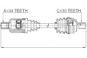 DEMI-ARBRE MENÉE MERCEDES 4MATIC E CLASSE W212 S212 08-13 AVEC CLASSE W221photo 11