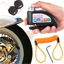 ЗАМОК ТОРМОЗНОГО ДИСКА МОТОЦИКЛА ДЛЯ МОТОЦИКЛОВ, ВЕЛОСИПЕДОВ, ВОДОНЕПРОНИЦАЕМАЯ СИГНАЛИЗАЦИЯ